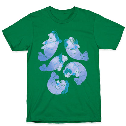 Mermaid Manatees T-Shirt