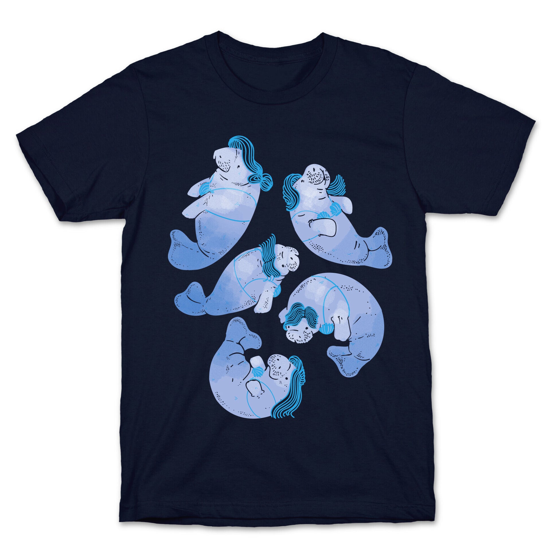 Mermaid Manatees T-Shirt