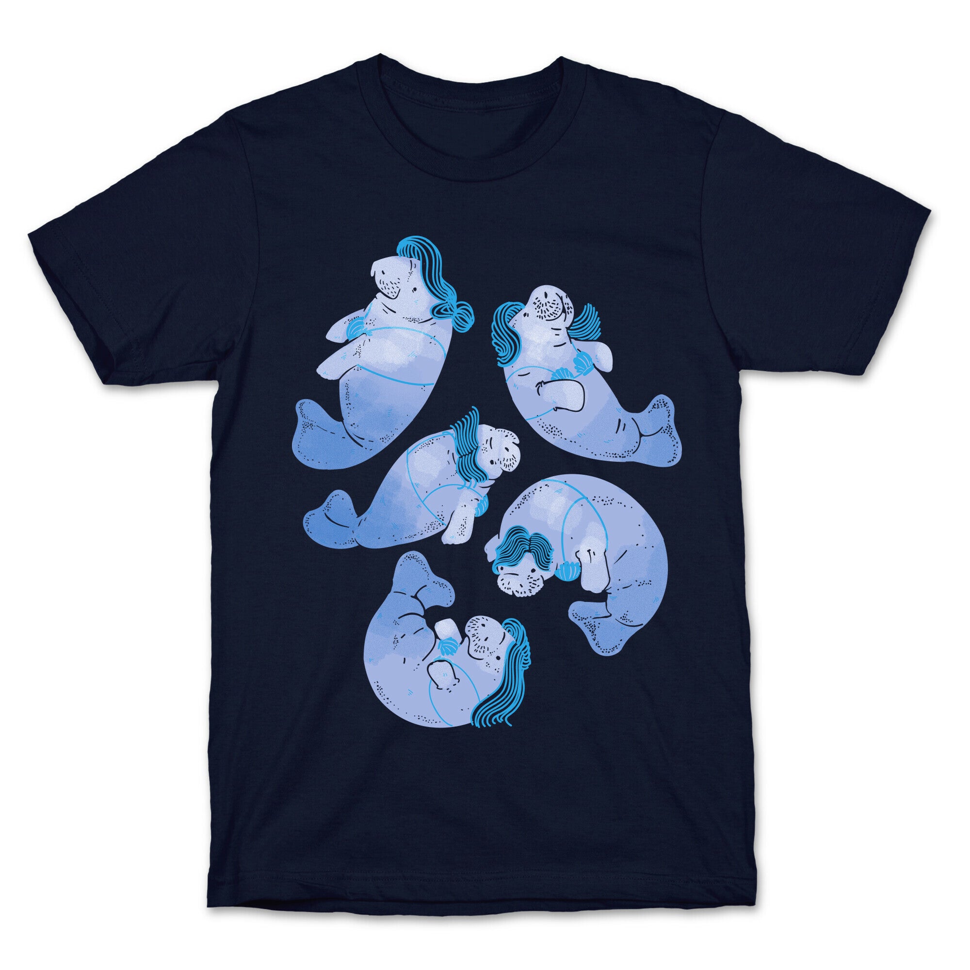 Mermaid Manatees T-Shirt