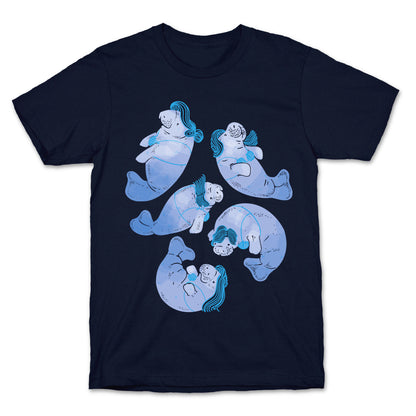 Mermaid Manatees T-Shirt