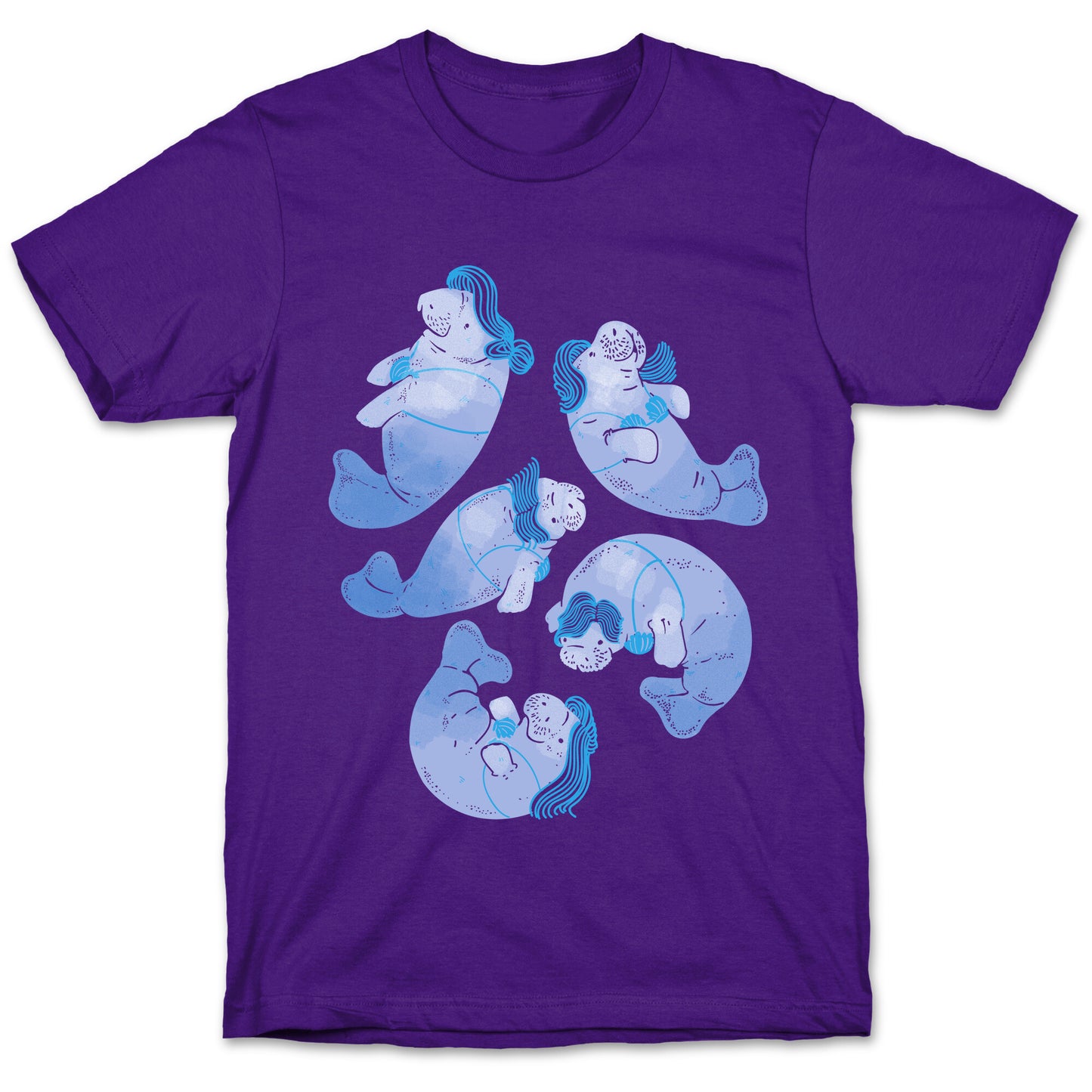 Mermaid Manatees T-Shirt
