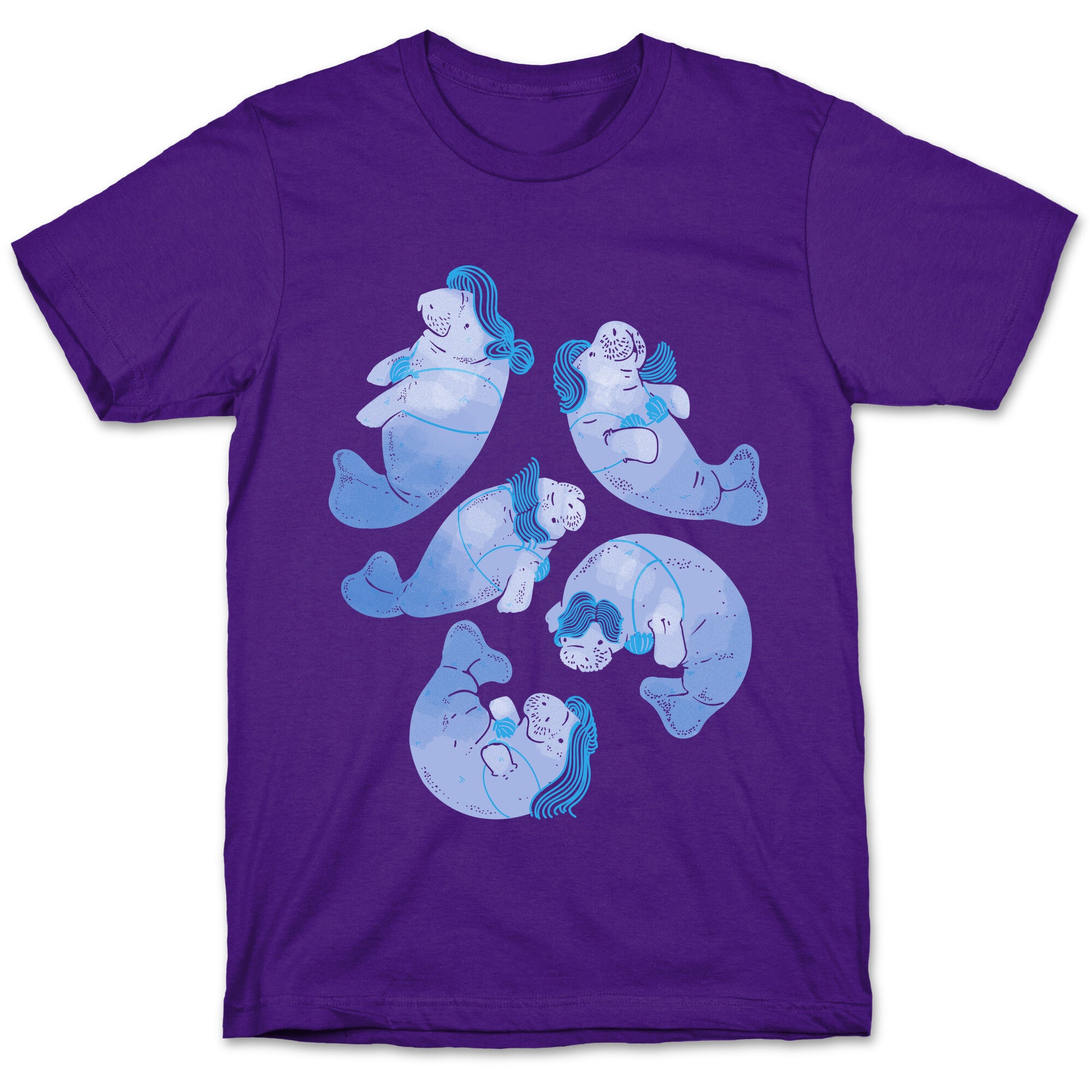 Mermaid Manatees T-Shirt