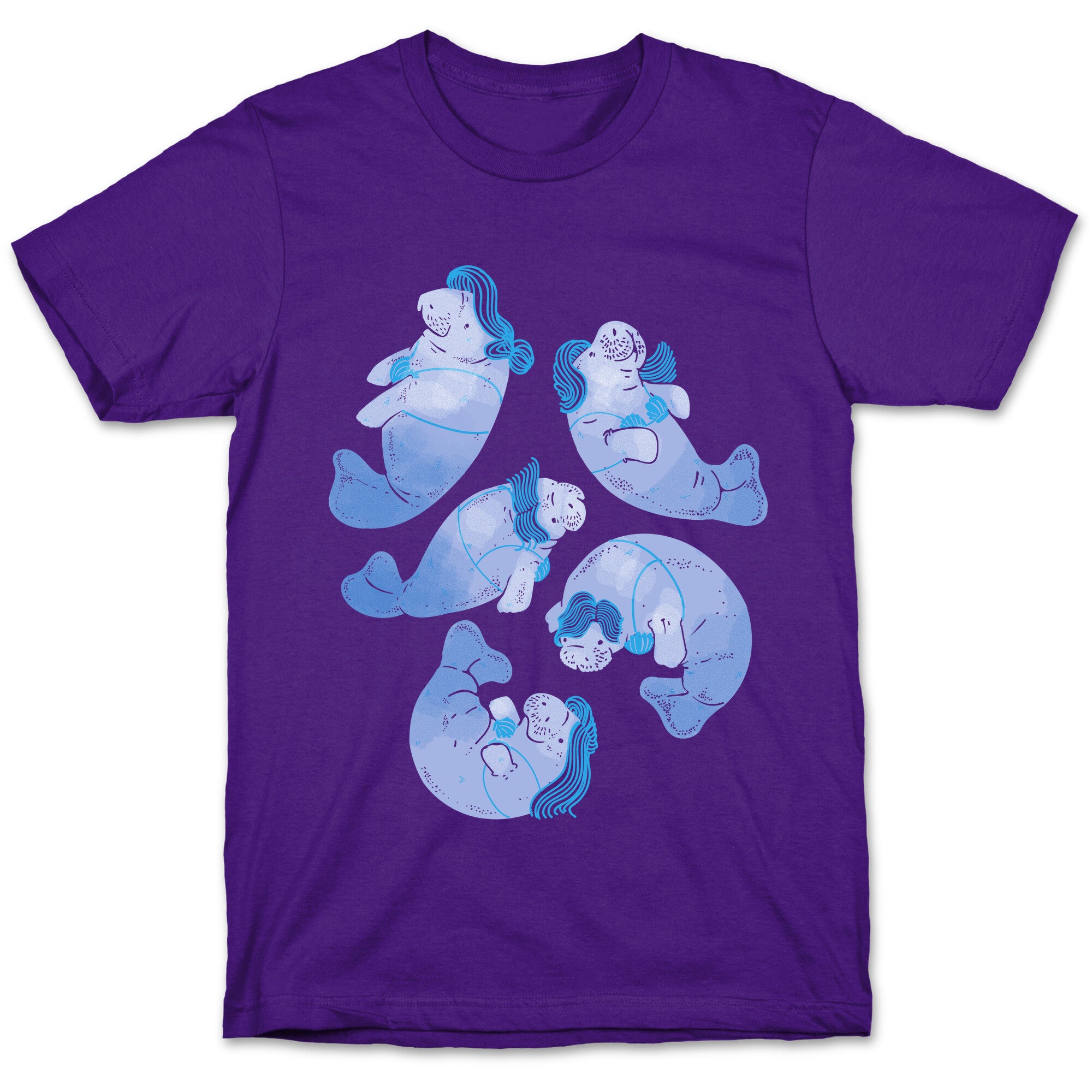 Mermaid Manatees T-Shirt
