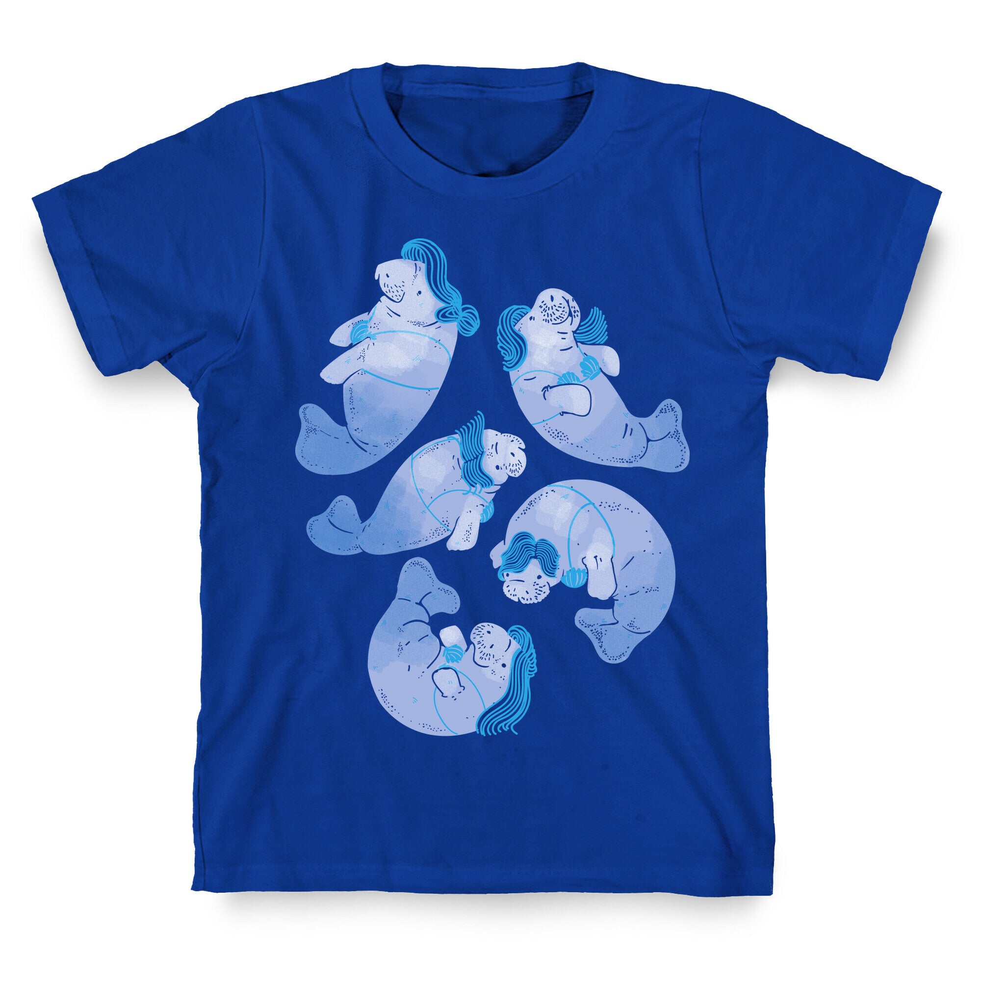 Mermaid Manatees T-Shirt