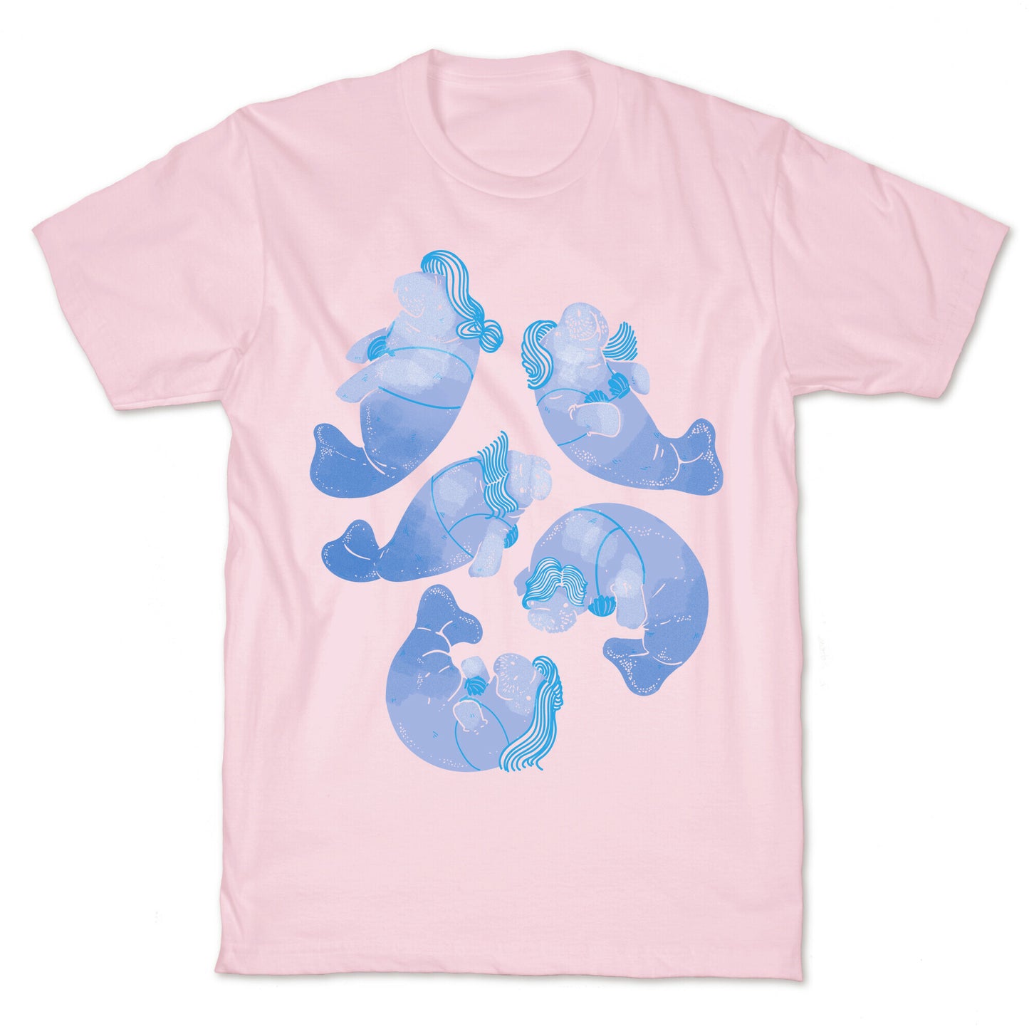 Mermaid Manatees T-Shirt