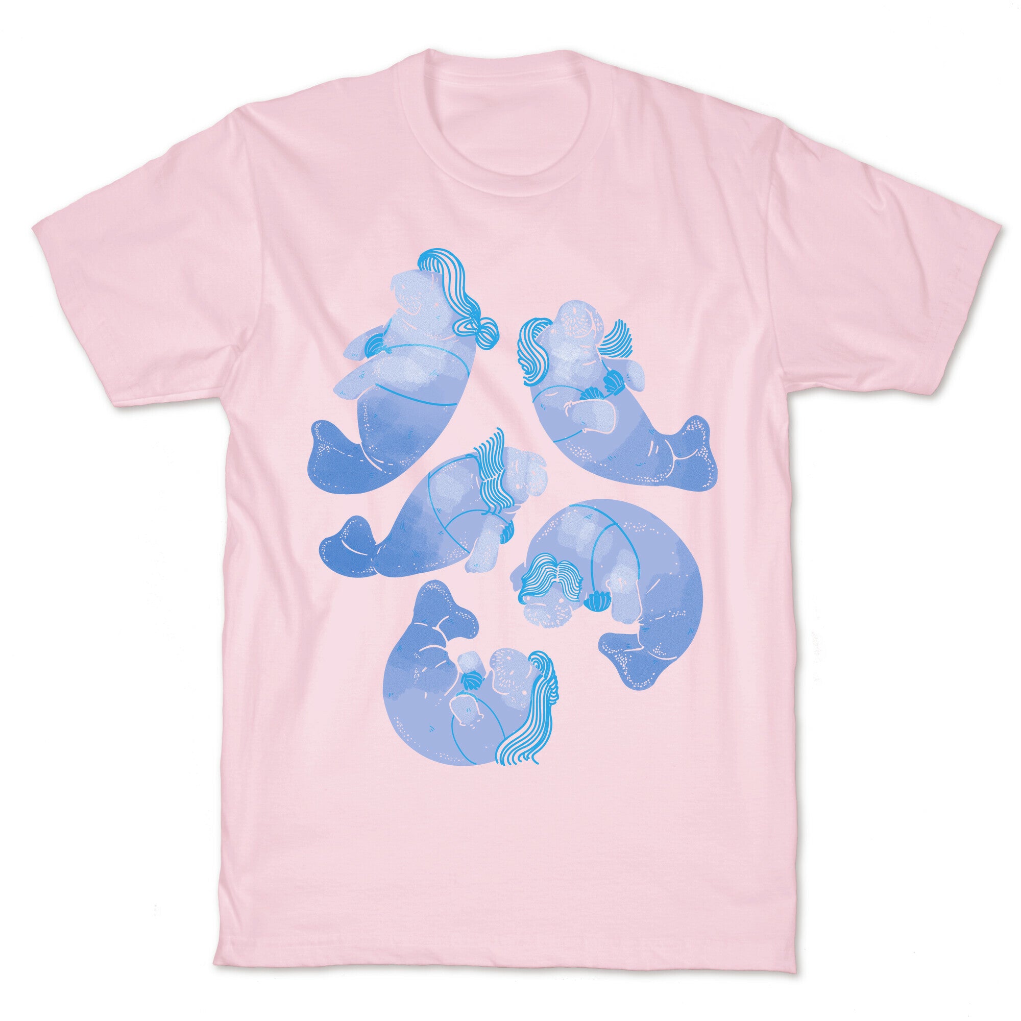 Mermaid Manatees T-Shirt