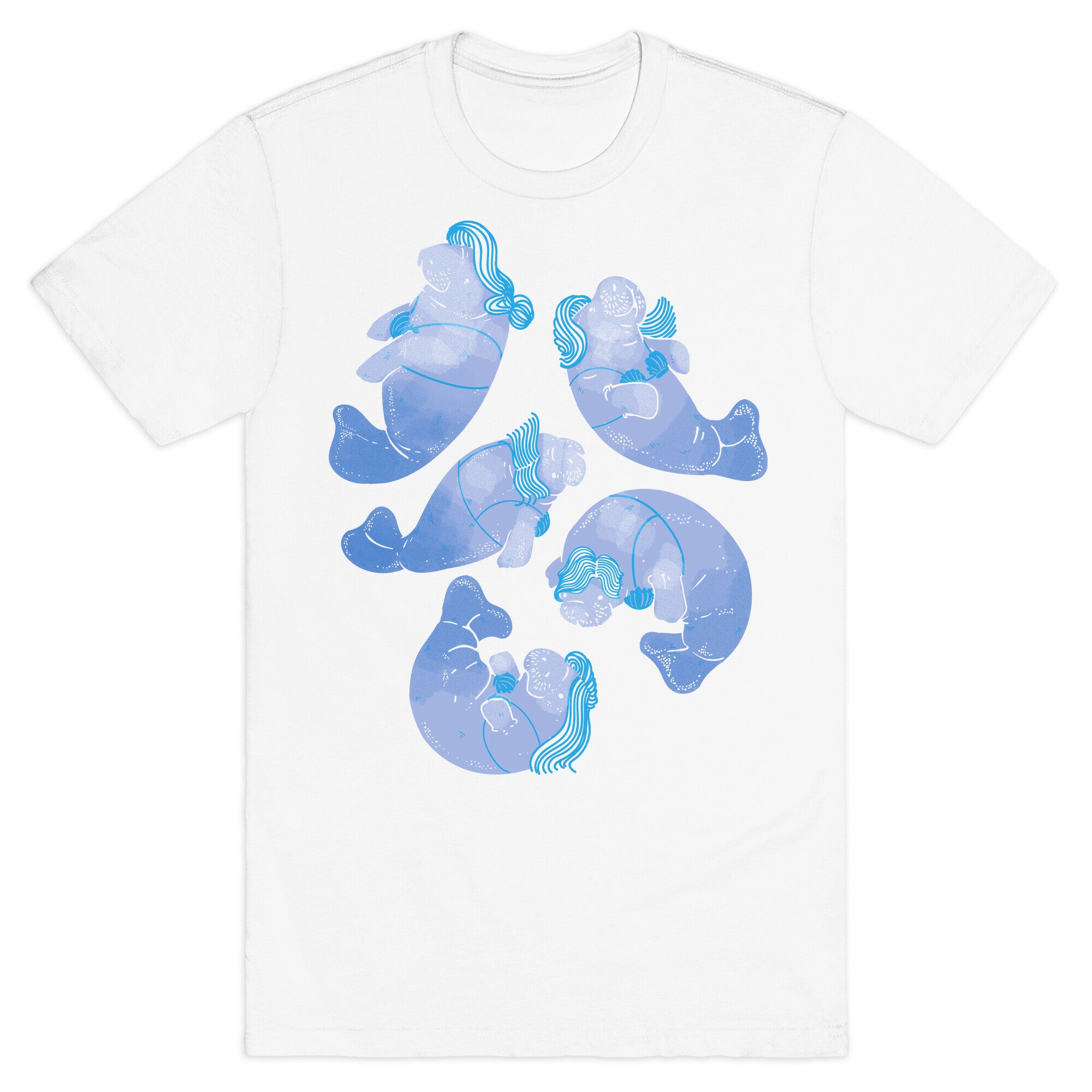 Mermaid Manatees T-Shirt