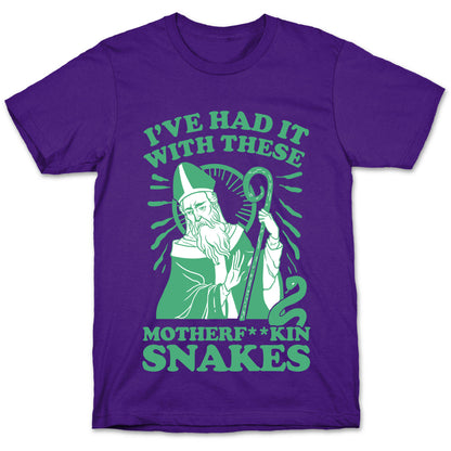 I've Had It With These Motherf**kin Snakes T-Shirt
