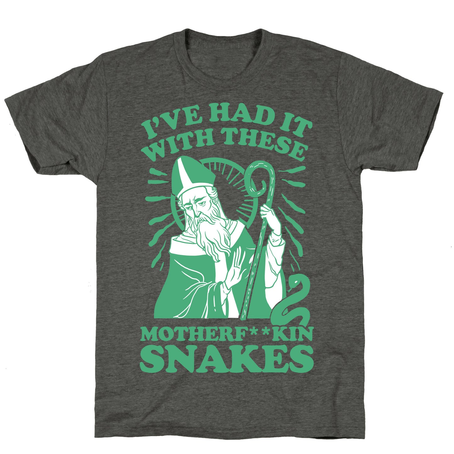 I've Had It With These Motherf**kin Snakes Unisex Triblend Tee