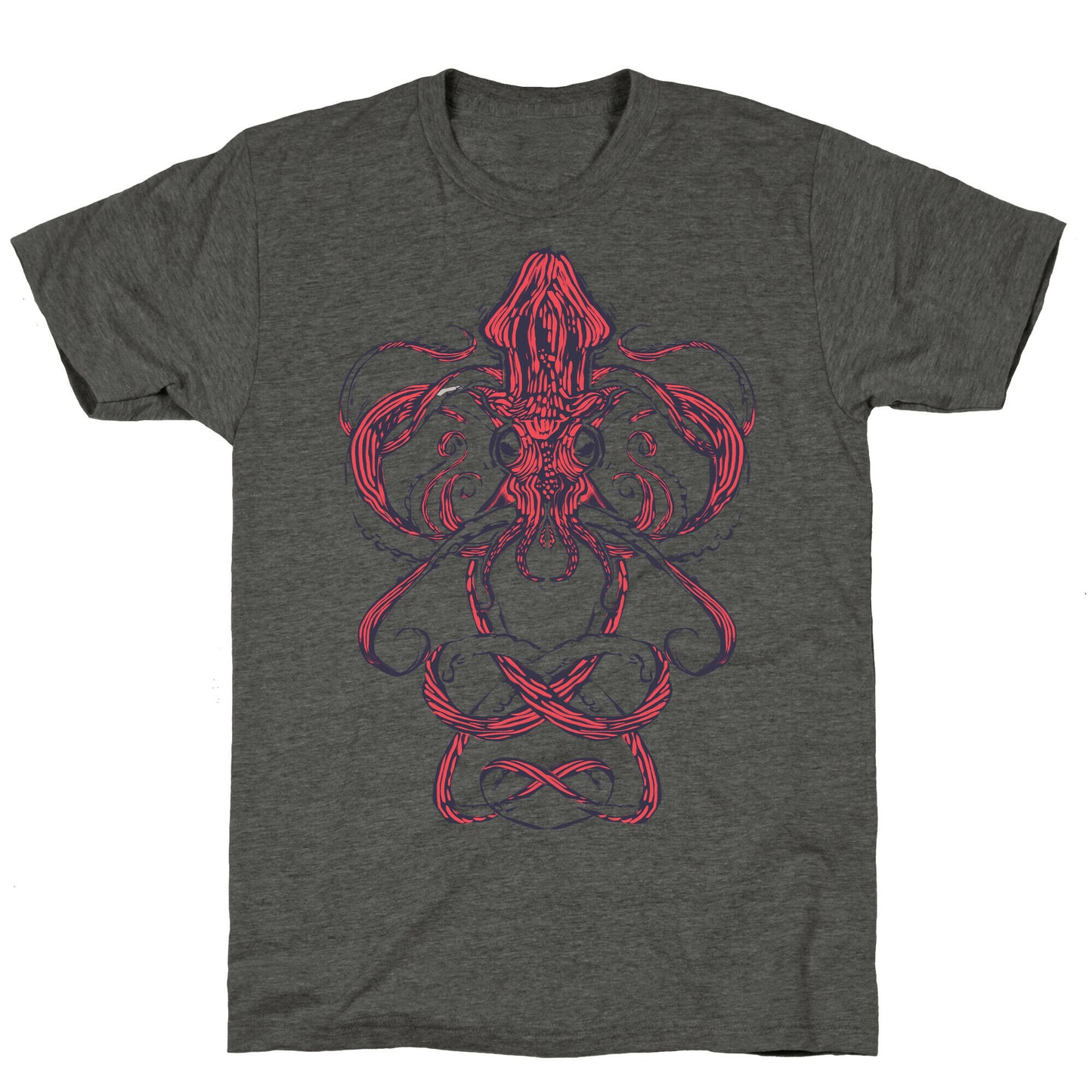 Kraken Tangle Unisex Triblend Tee