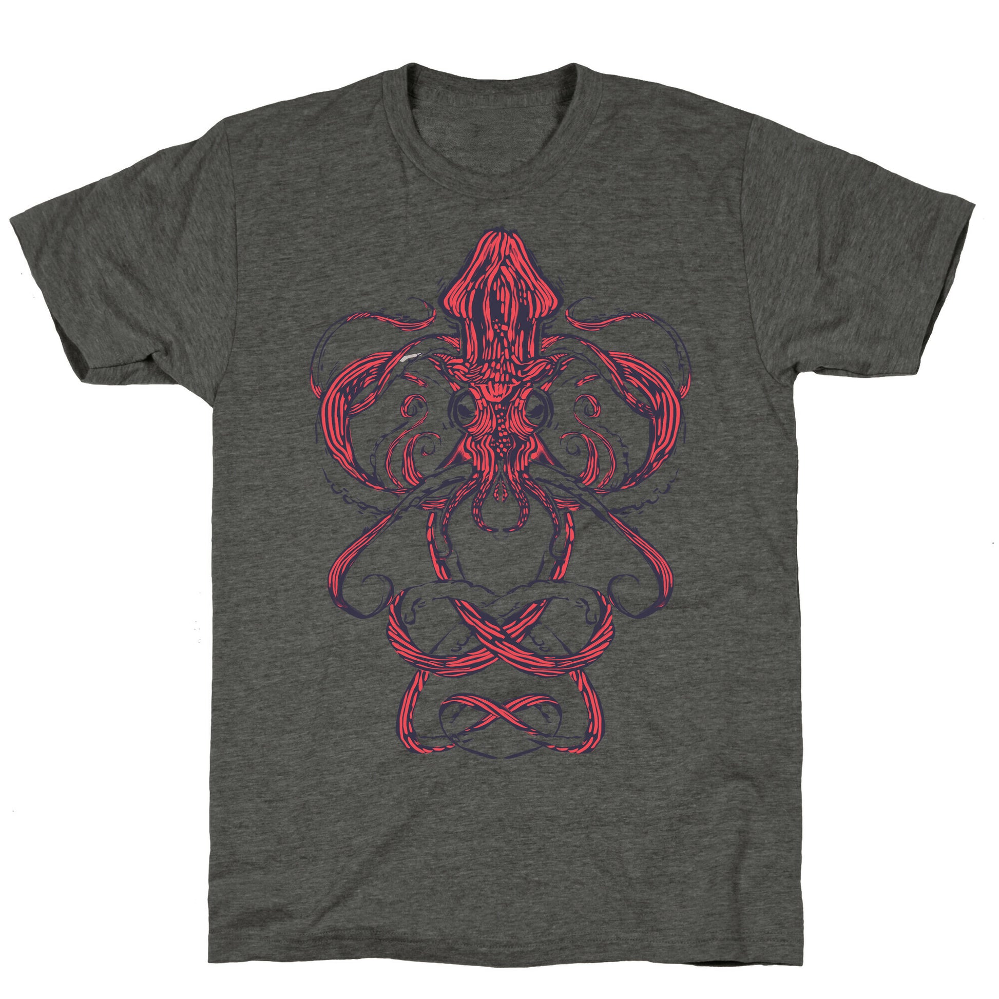 Kraken Tangle Unisex Triblend Tee