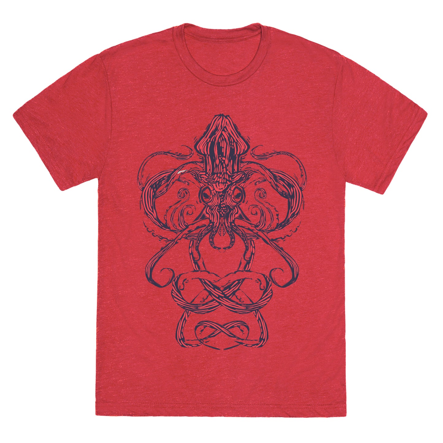 Kraken Tangle Unisex Triblend Tee