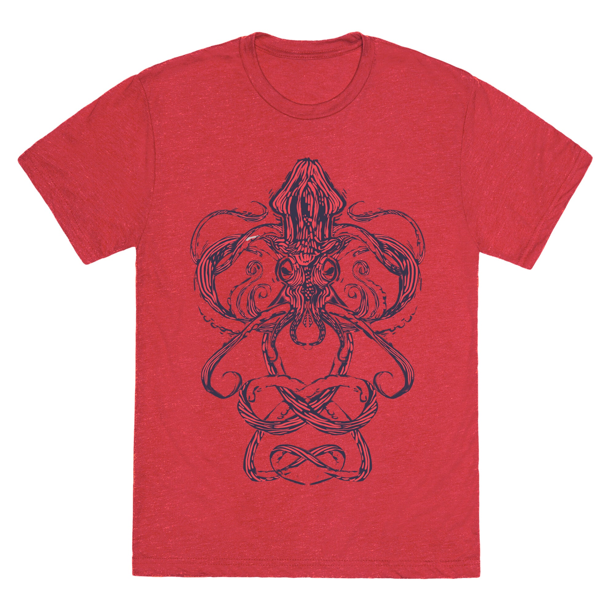 Kraken Tangle Unisex Triblend Tee