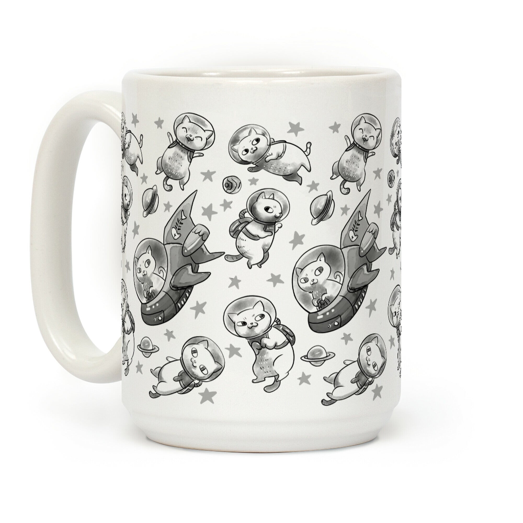 Cats In Space Coffee Mug