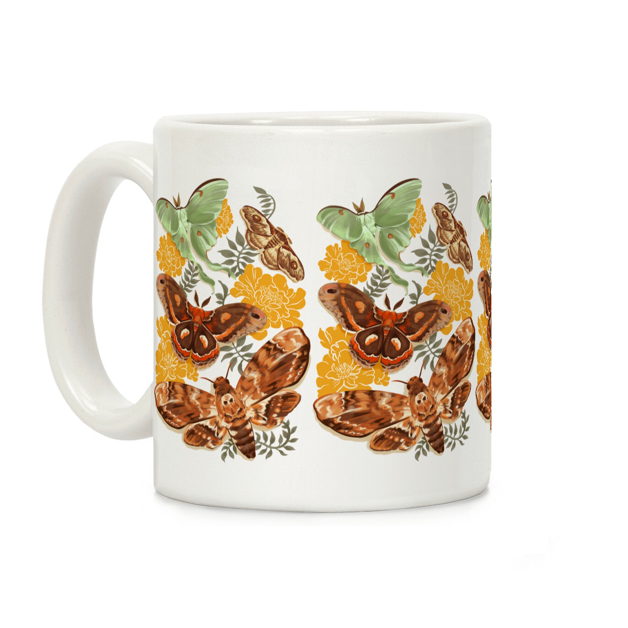 Moths & Marigolds Coffee Mug