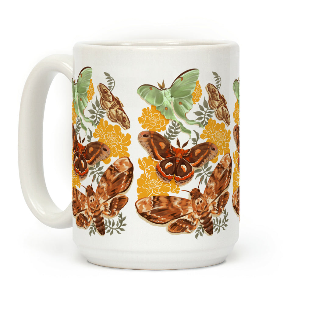 Moths & Marigolds Coffee Mug