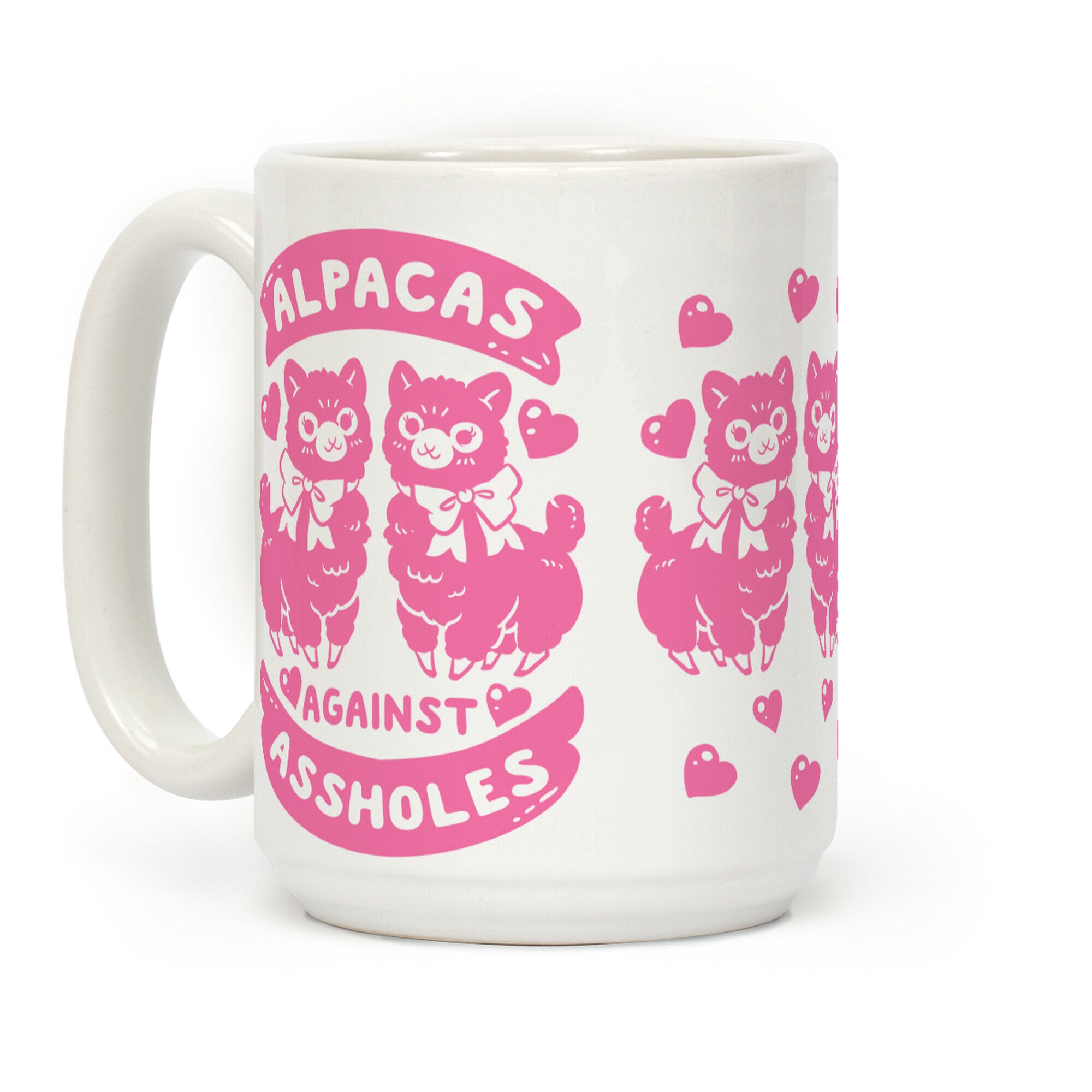 Alpacas Against Assholes Coffee Mug