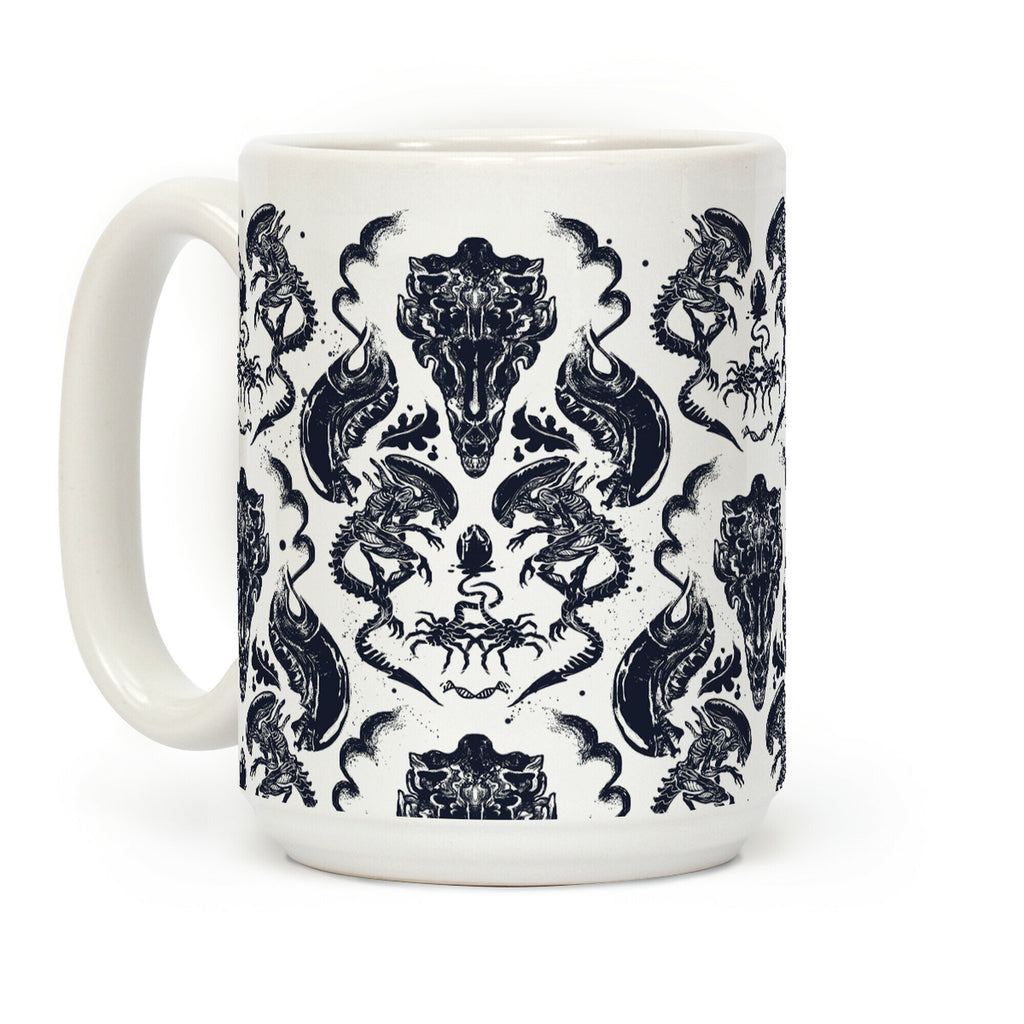 Xenomorph Pattern Coffee Mug