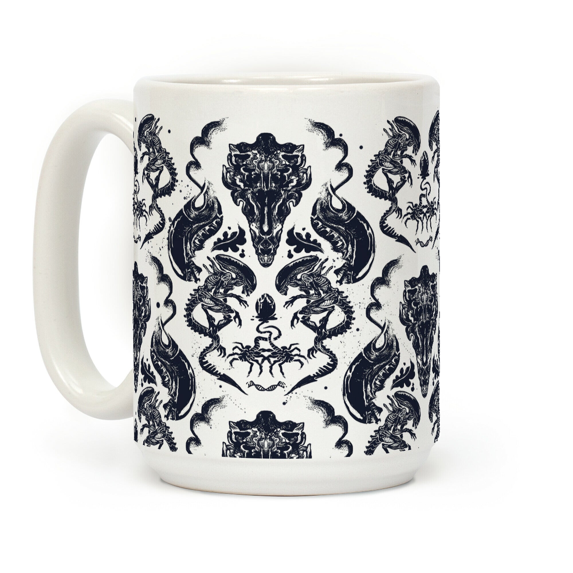 Xenomorph Pattern Coffee Mug