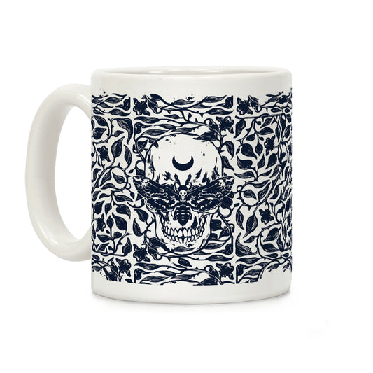 Skull Moth Coffee Mug