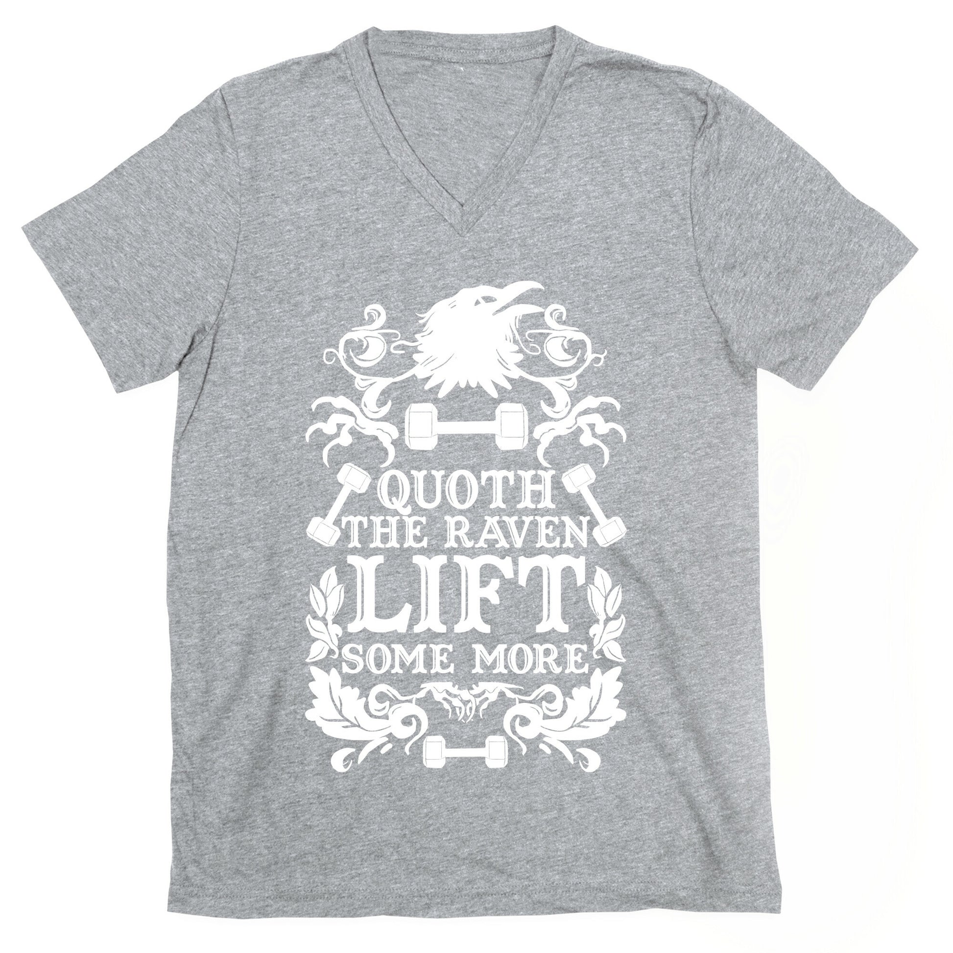 Quoth The Raven Lift Some More V-Neck