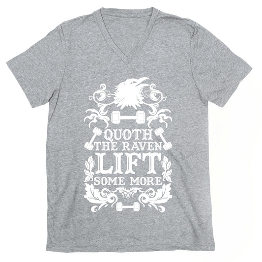 Quoth The Raven Lift Some More V-Neck