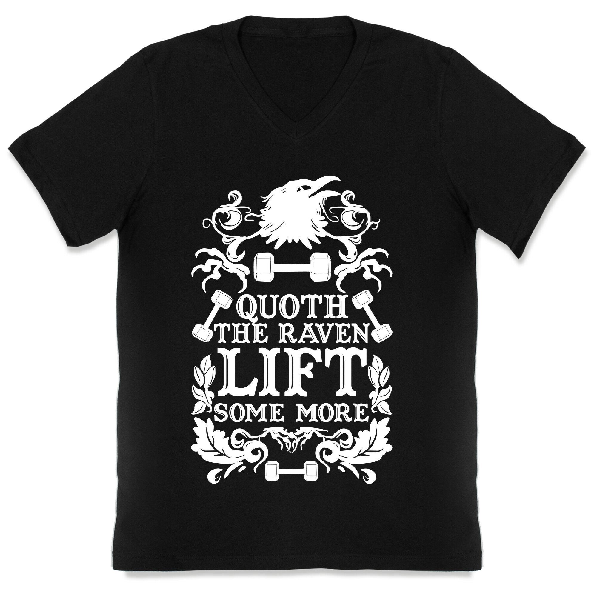 Quoth The Raven Lift Some More V-Neck