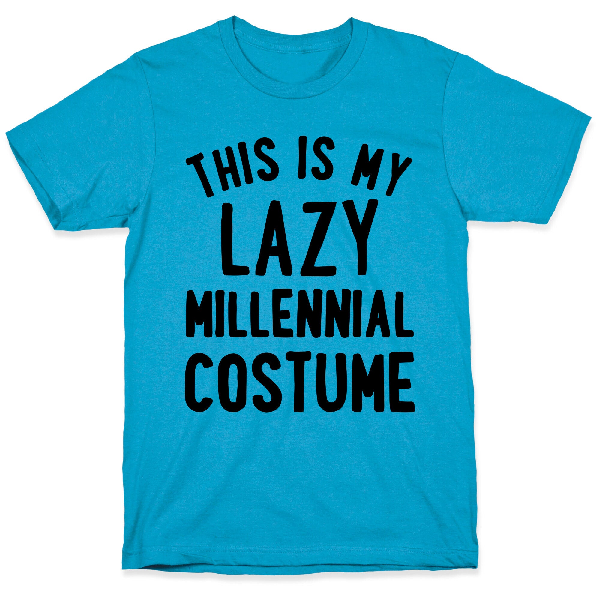This is My Lazy Millennial Costume Unisex Triblend Tee