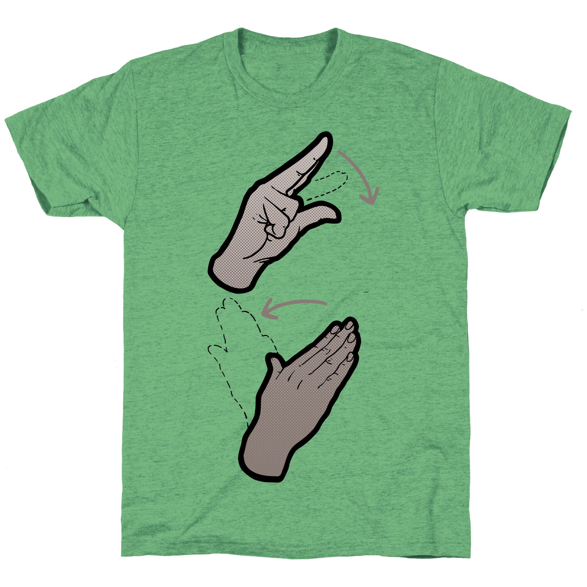 No Thanks (ASL) Unisex Triblend Tee