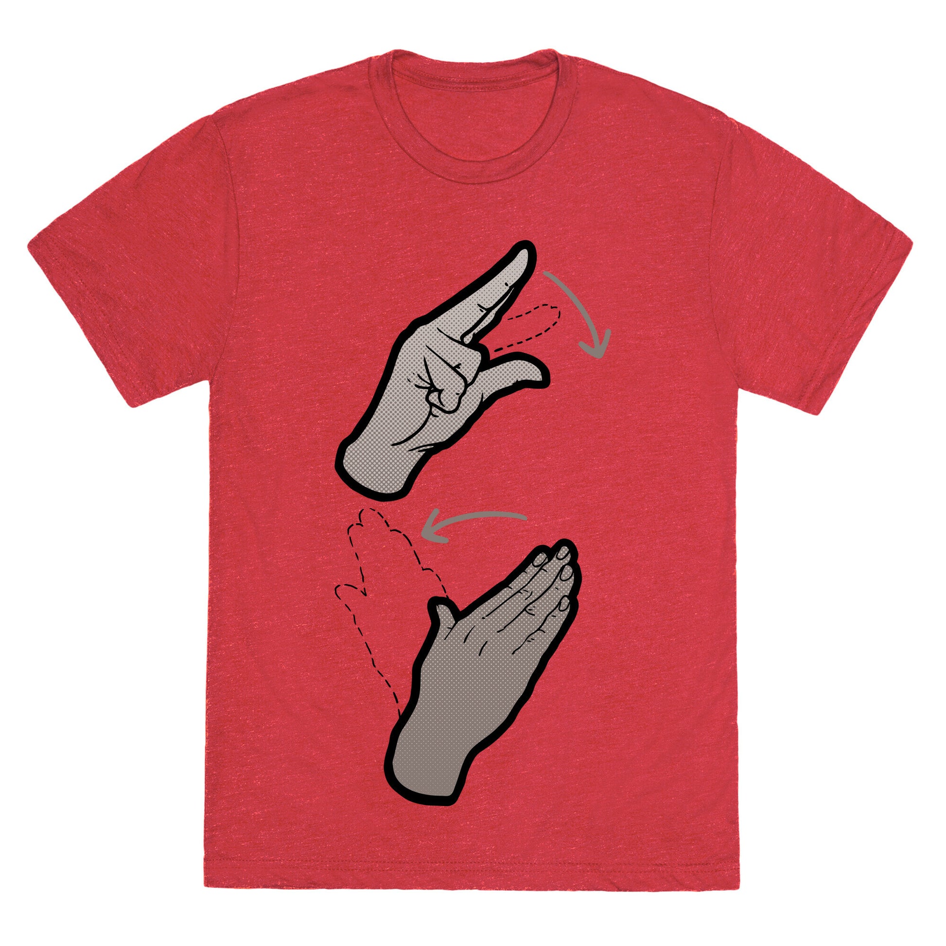 No Thanks (ASL) Unisex Triblend Tee