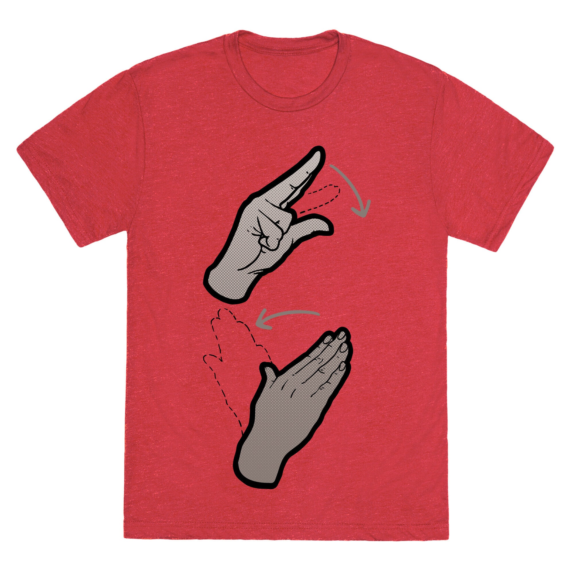 No Thanks (ASL) Unisex Triblend Tee