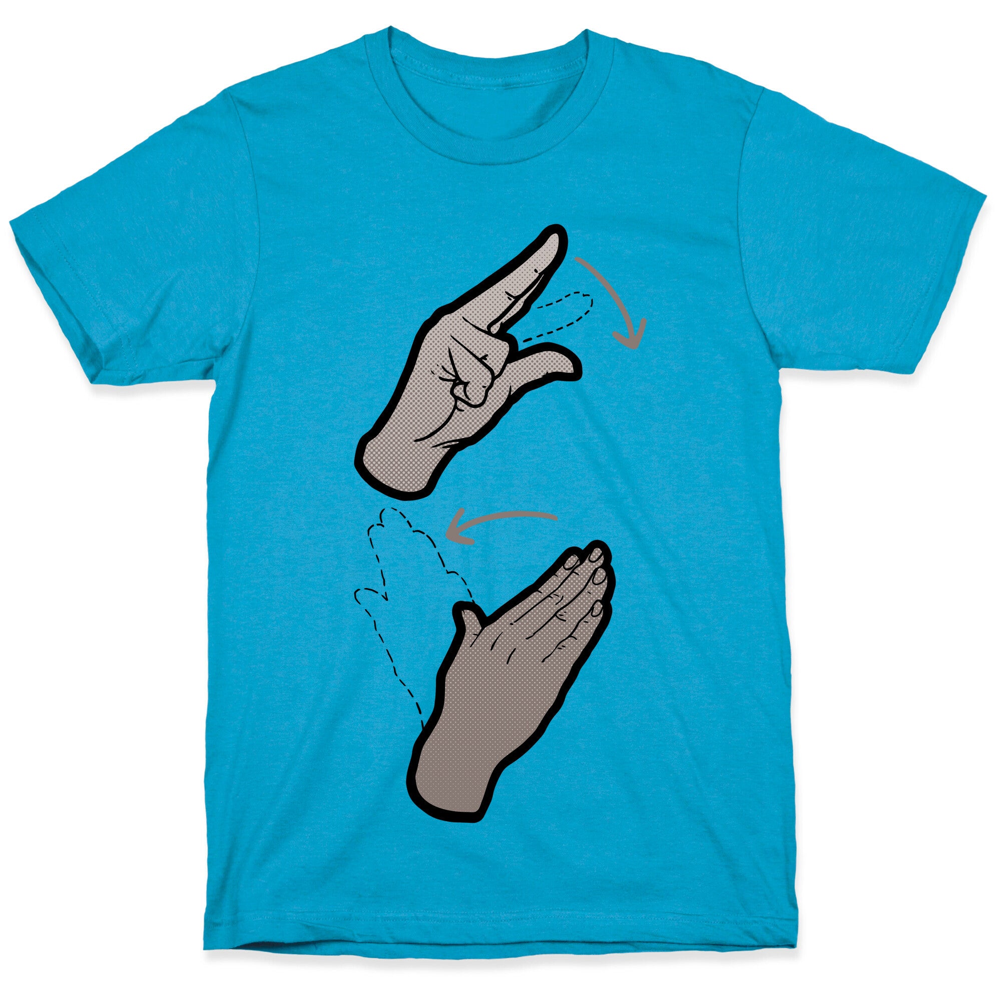 No Thanks (ASL) Unisex Triblend Tee