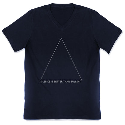 Silence is Better than Bullshit V-Neck