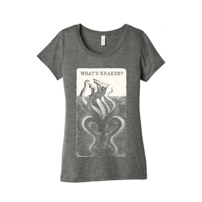 What's Kraken? Women's Triblend Tee