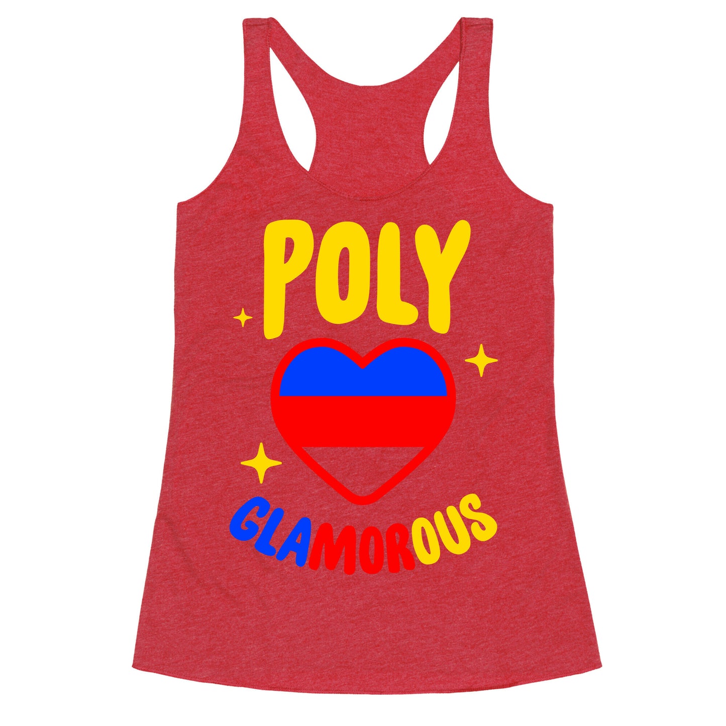 Poly Glamorous Racerback Tank