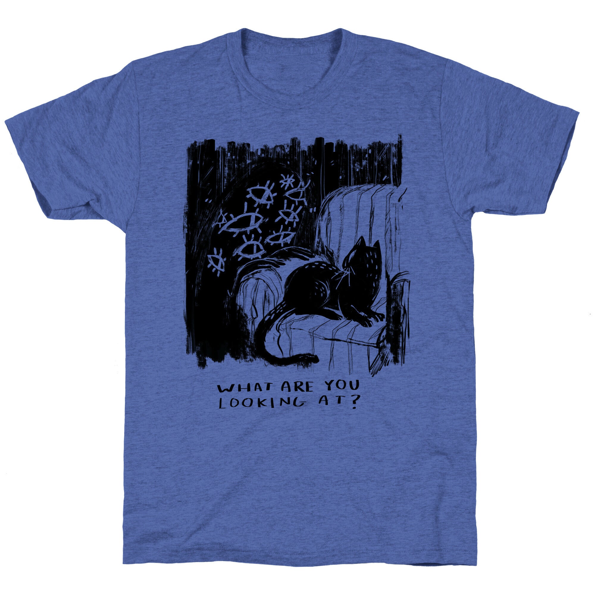 What Are You Looking At? Unisex Triblend Tee