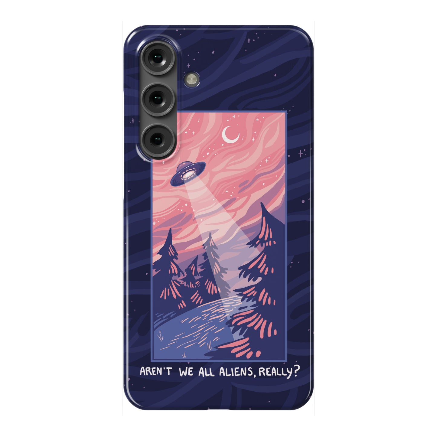 Aren't We All Aliens, Really? Phone Case