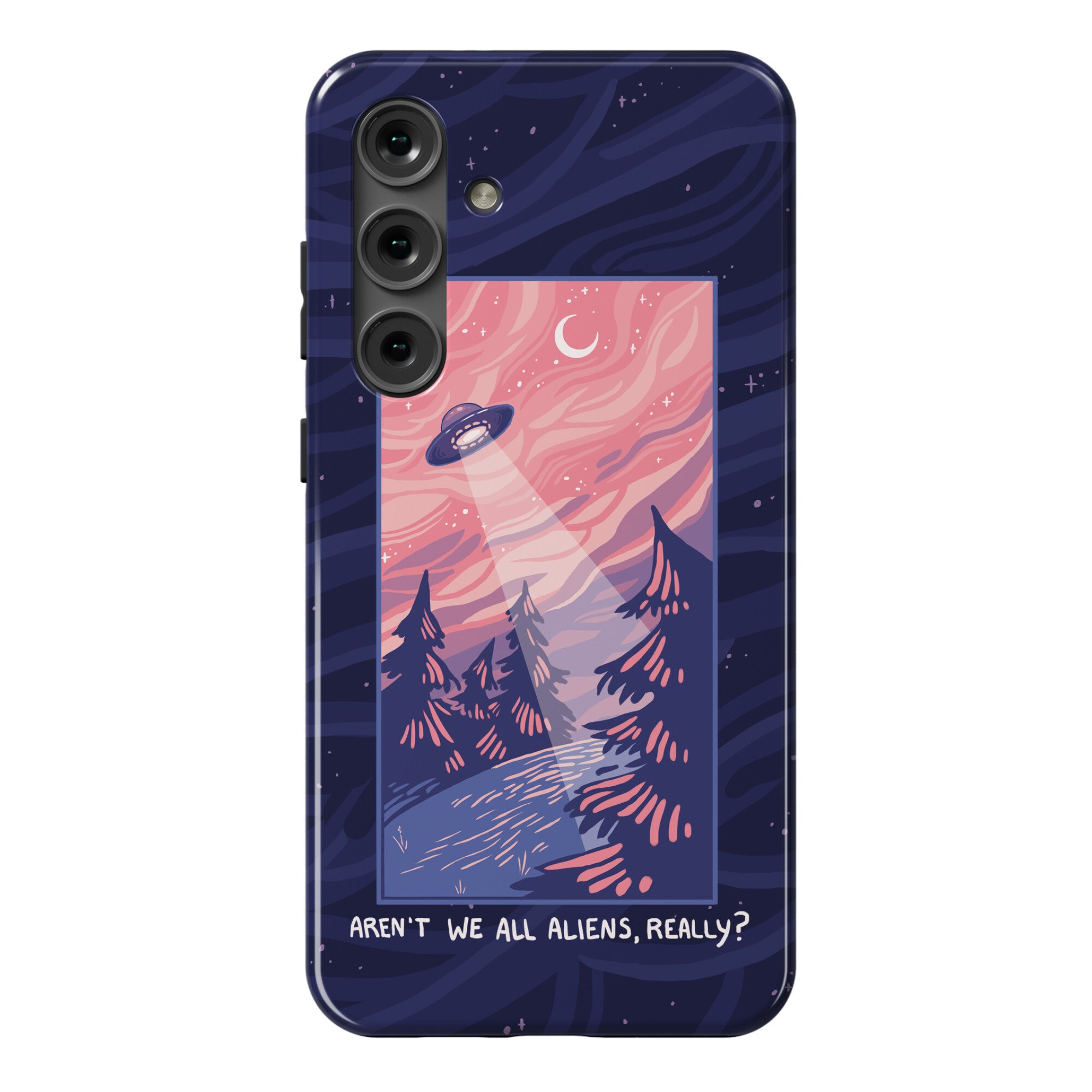 Aren't We All Aliens, Really? Phone Case