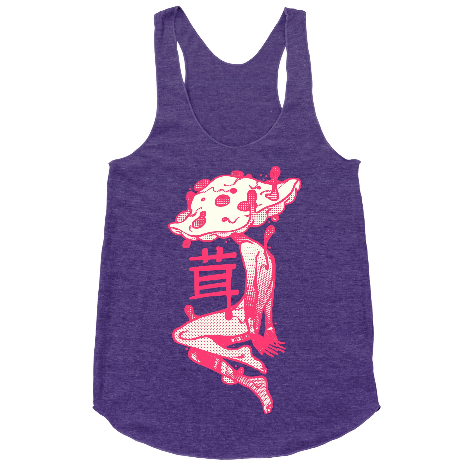 Mushroom Boy Racerback Tank