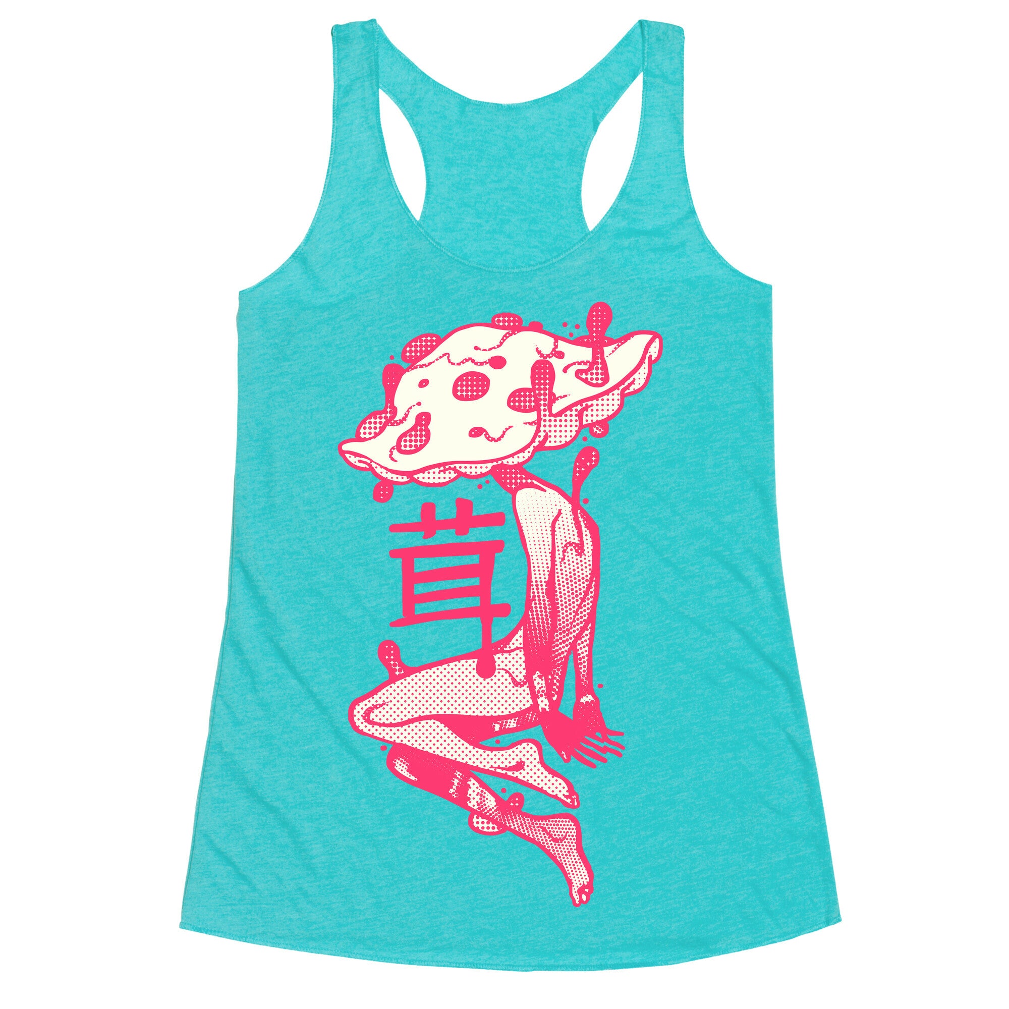Mushroom Boy Racerback Tank