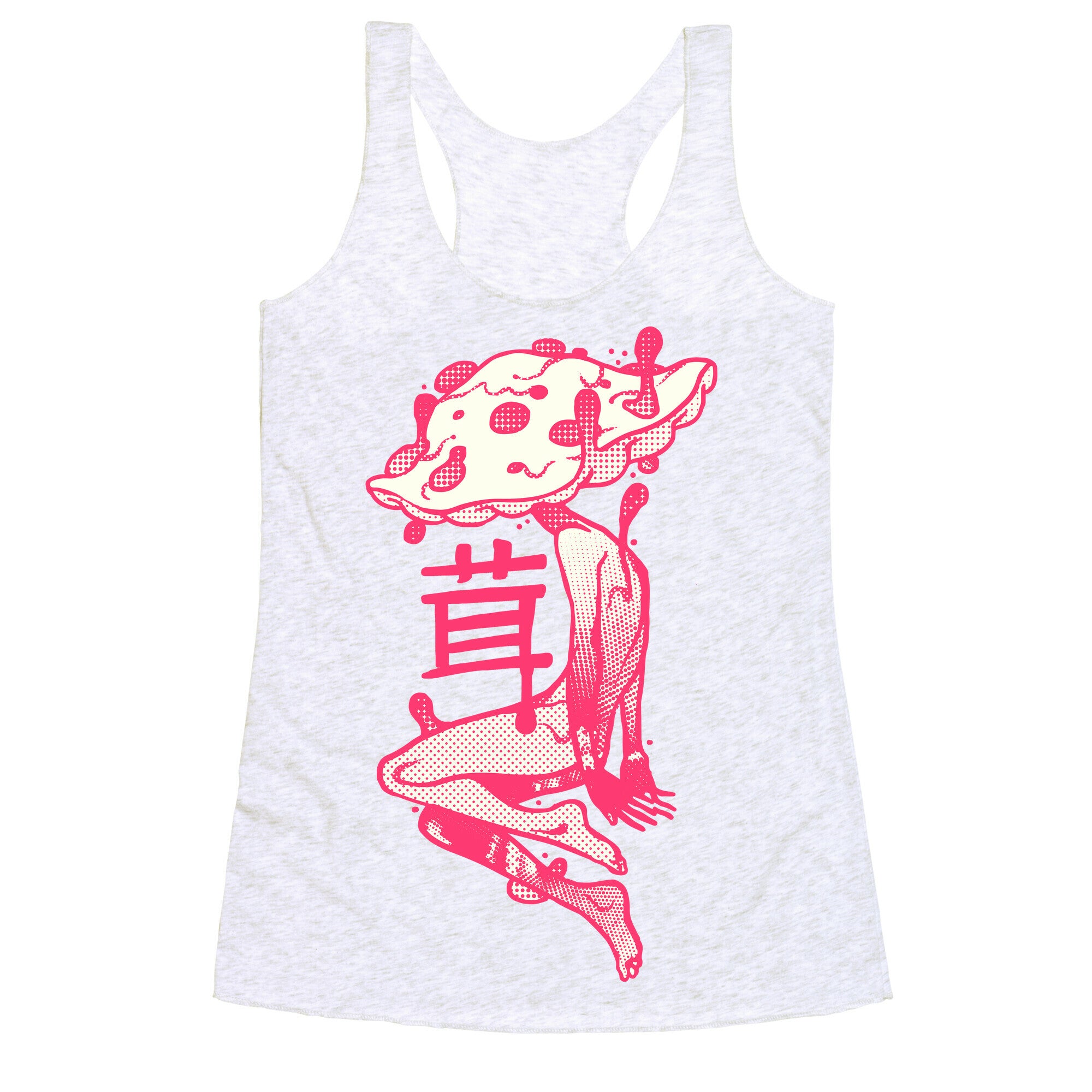 Mushroom Boy Racerback Tank
