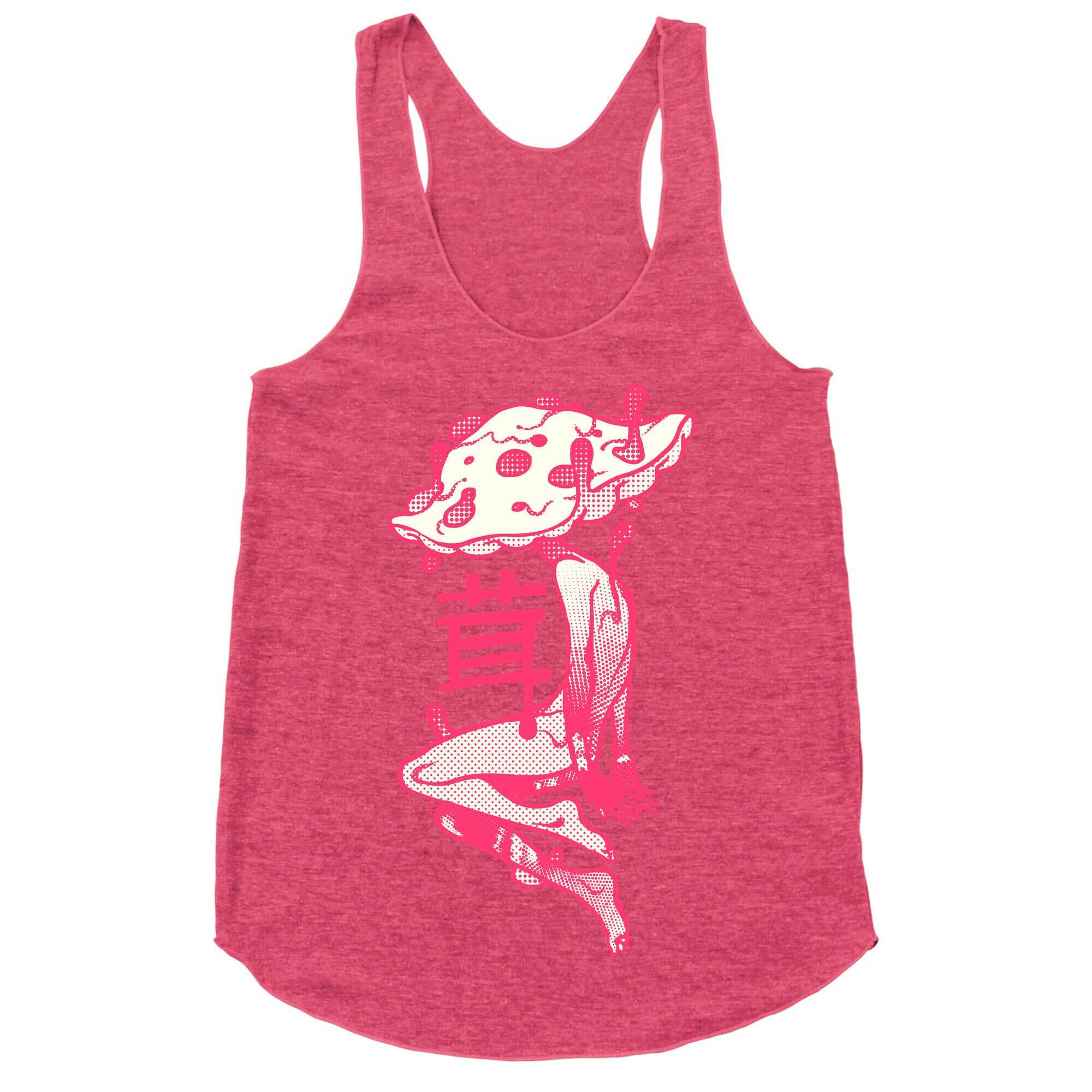 Mushroom Boy Racerback Tank