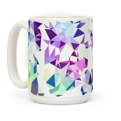 Rainbow Geometry Coffee Mug