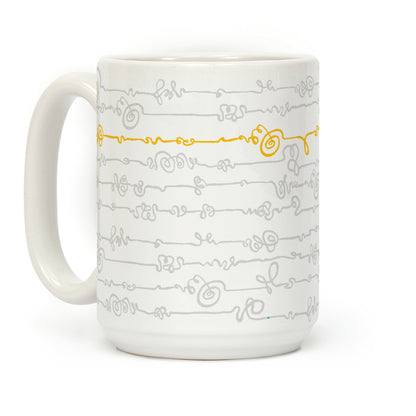 Scribble Doodle Pattern Coffee Mug