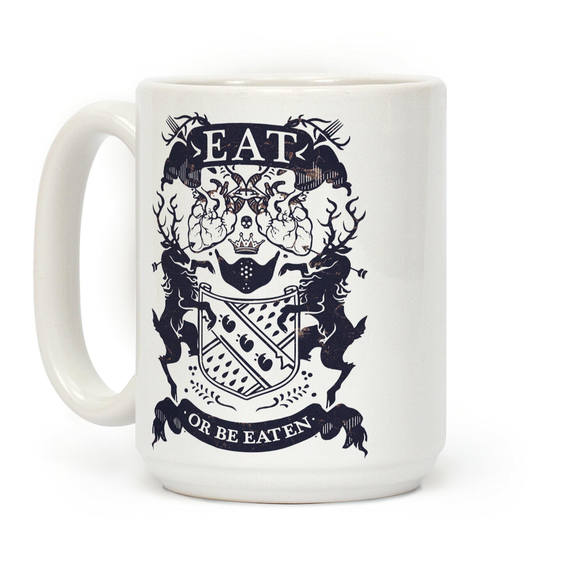 Eat Or Be Eaten Coffee Mug