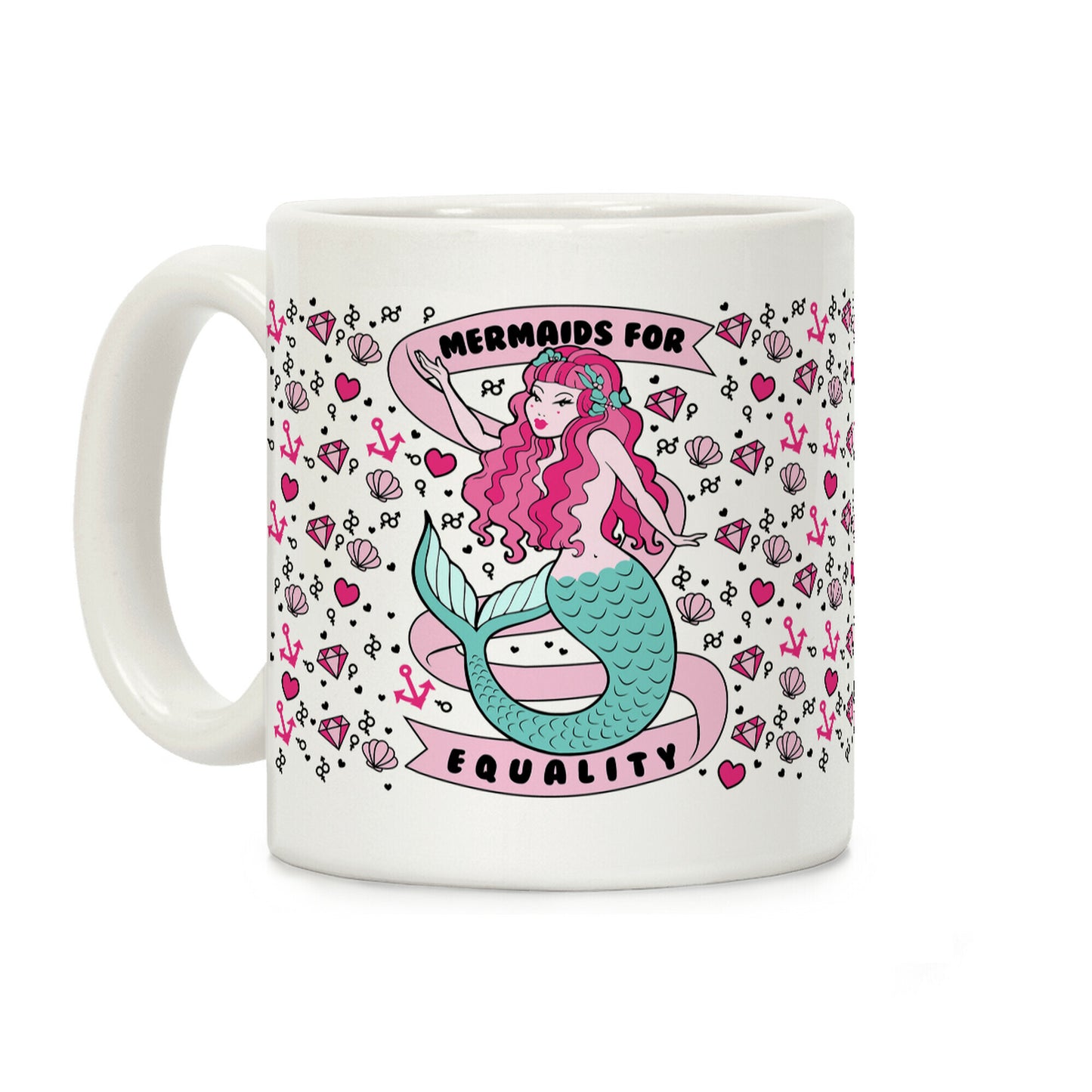 Mermaids For Equality Coffee Mug