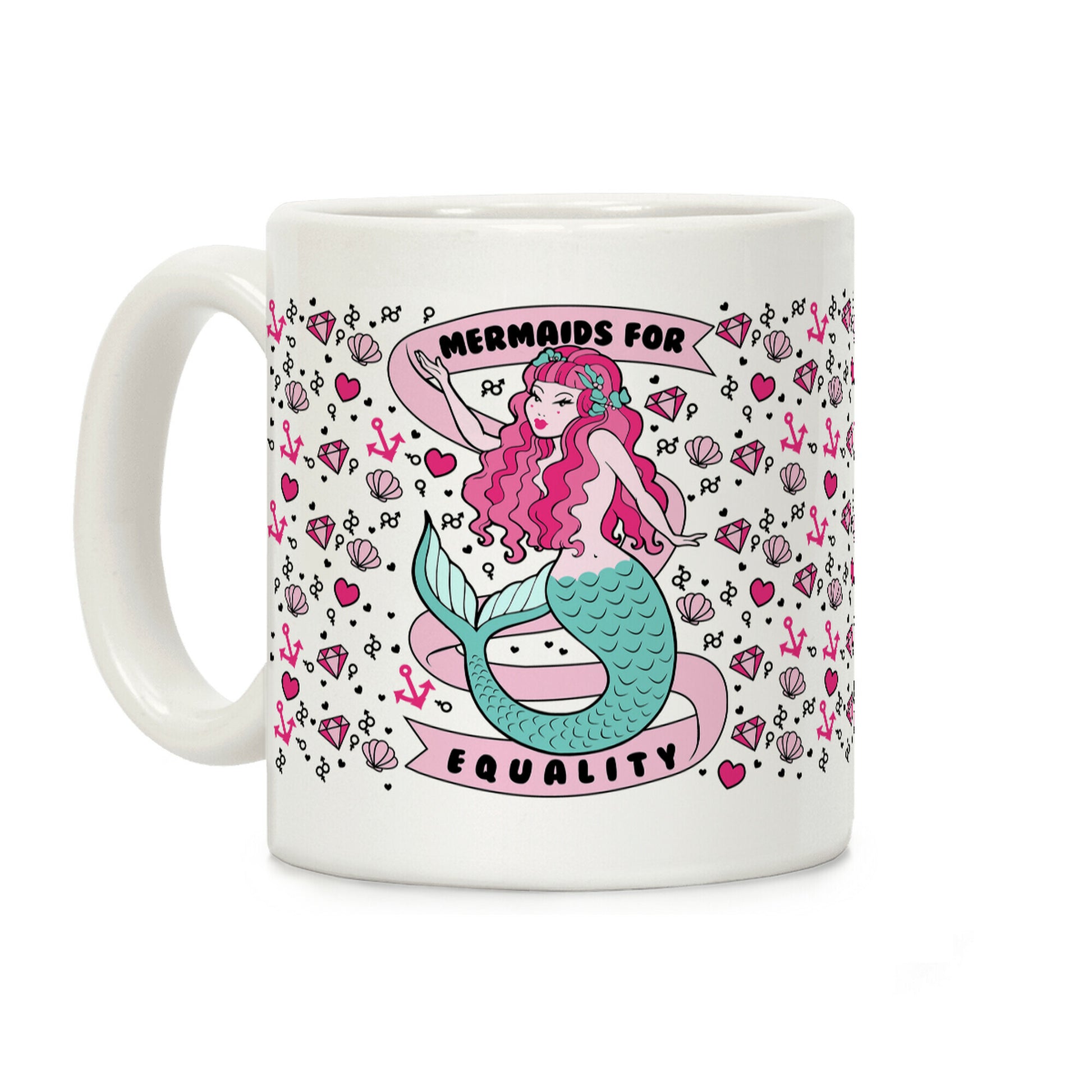 Mermaids For Equality Coffee Mug