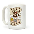 Beer, Beards and Cats Coffee Mug