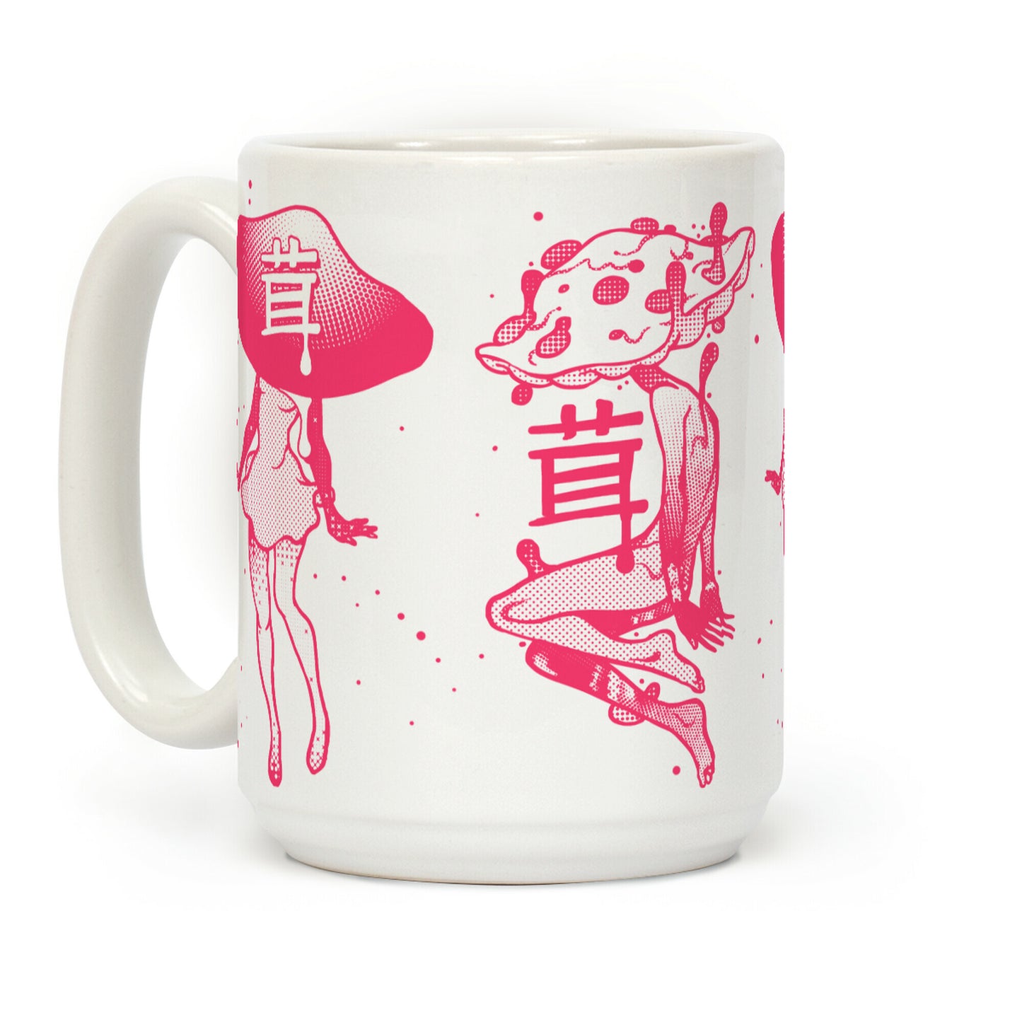Mushroom Boy and Girl Coffee Mug