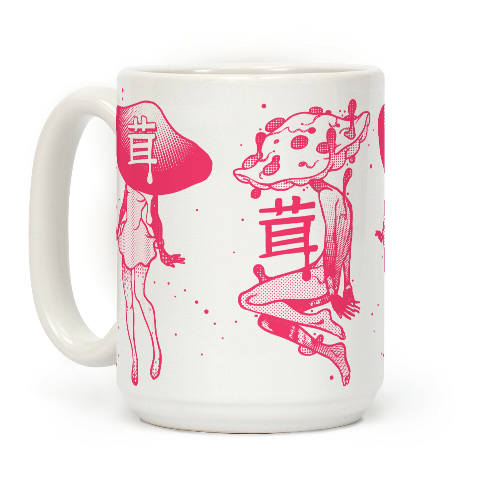 Mushroom Boy and Girl Coffee Mug
